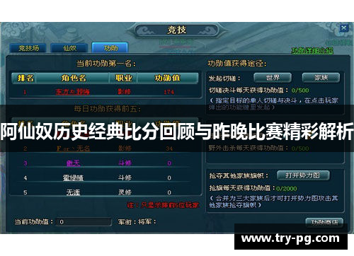 阿仙奴历史经典比分回顾与昨晚比赛精彩解析